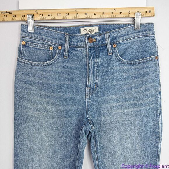 Madewell Tomboy Straight Jeans in Wright Wash, 26, MD681 - Picture 5 of 15